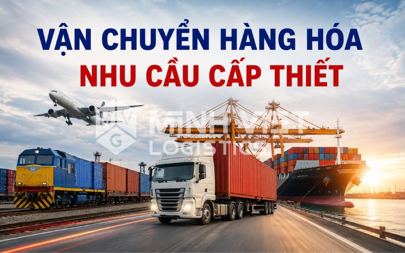 VẬN CHUYỂN HÀNG HÓA – NHU CẦU CẤP THIẾT